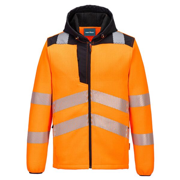 Portwest Hi-Vis Technical Fleece Orange/Black Thumbnail