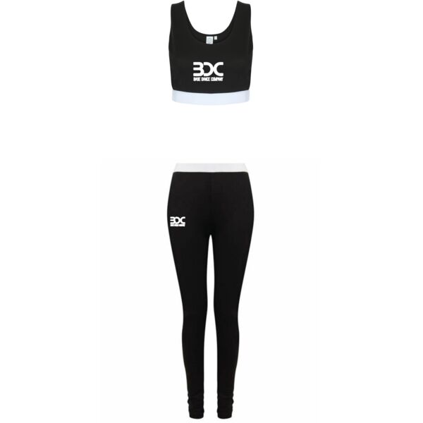 Base Dance Company Fashion Crop Top/Leggings Set Thumbnail